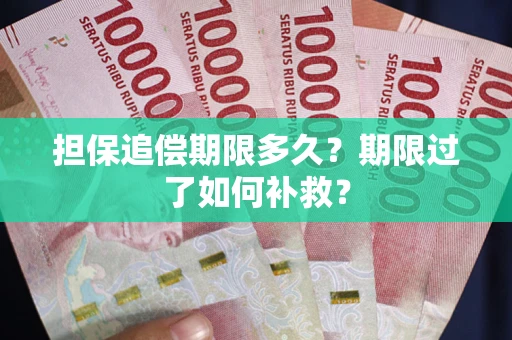 济南担保追偿期限多久？期限过了如何补救？