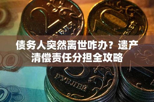 济南债务人突然离世咋办？遗产清偿责任分担全攻略