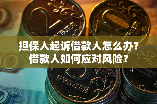 济南担保人起诉借款人怎么办？借款人如何应对风险？