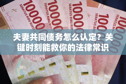 济南夫妻共同债务怎么认定？关键时刻能救你的法律常识