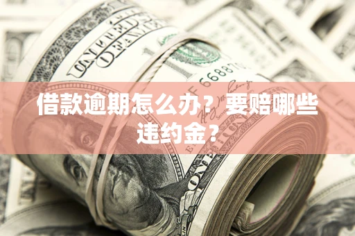 济南借款逾期怎么办？要赔哪些违约金？