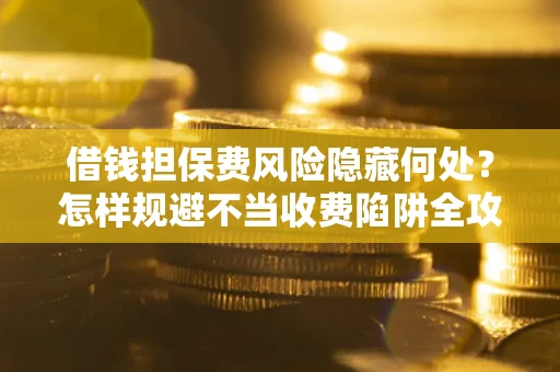 济南借钱担保费风险隐藏何处？怎样规避不当收费陷阱全攻略！