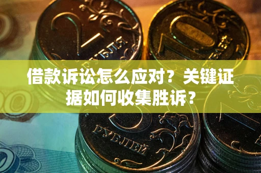 济南借款诉讼怎么应对？关键证据如何收集胜诉？